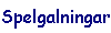 Spelgalningar